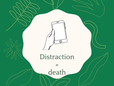 Distraction = Death